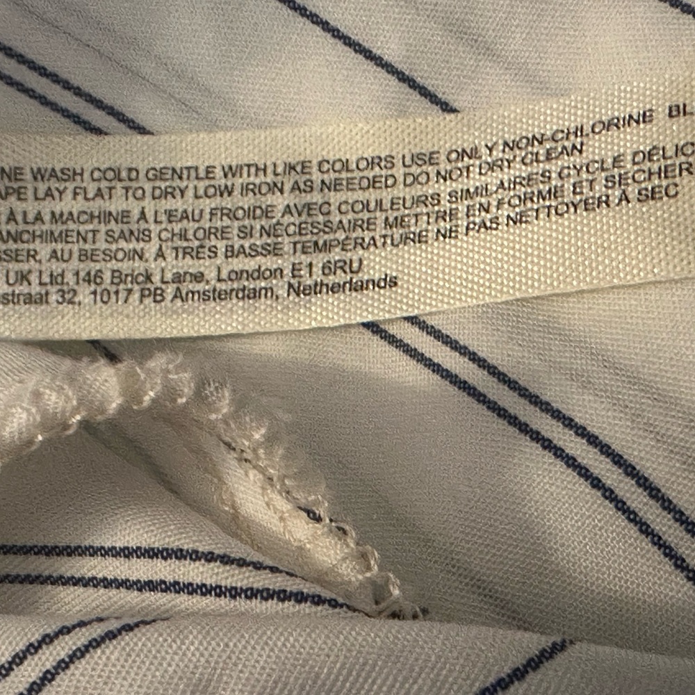 We The Free White Striped Boxers - Picture 9 of 11